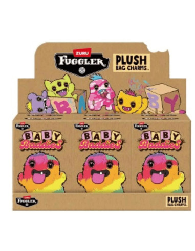 Fuggler Baby Baddies Llavero de Peluche 12 cm...