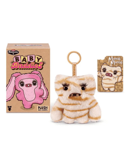Fuggler Baby Baddies Llavero de Peluche 12 cm Surtido