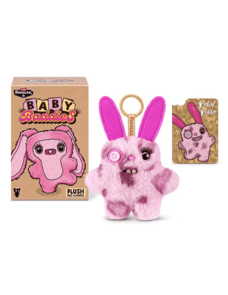 Fuggler Baby Baddies Llavero de Peluche 12 cm Surtido