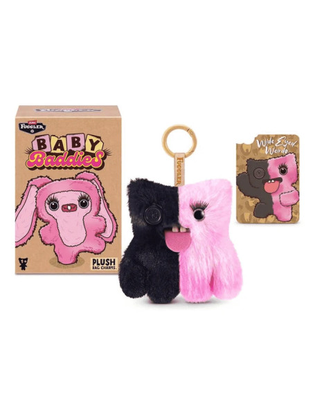 Fuggler Baby Baddies Llavero de Peluche 12 cm Surtido