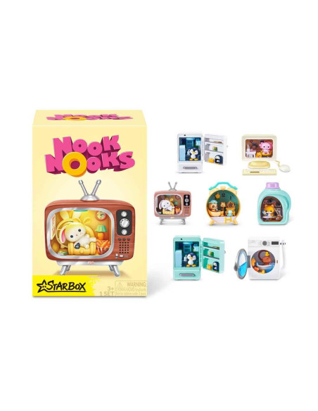 Starbox Nook Nooks Serie 1 Casita LED con Animal Sorpresa