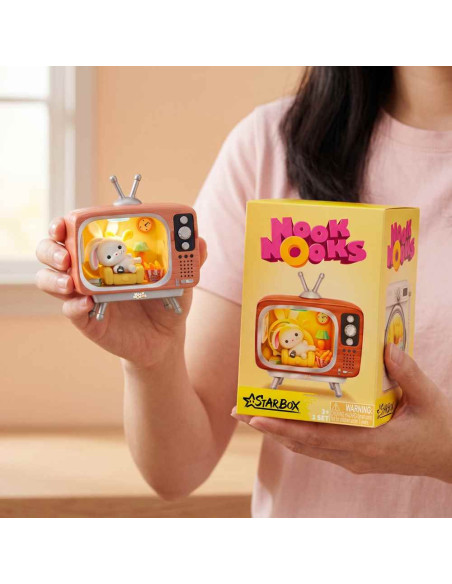 Starbox Nook Nooks Serie 1 Casita LED con Animal Sorpresa