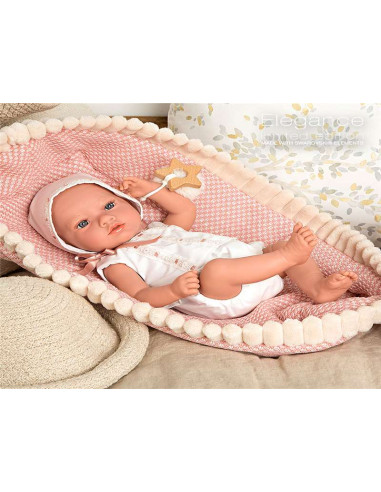 Muñeca Arias Con Peso Elegance Con Capazo 38cm