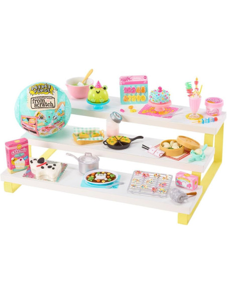 MGA’s Miniverse Make It Mini From Scratch Serie 3-Miniproductos alimenticios coleccionables DIY