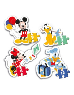 Puzzle Disney Baby - 3+6+9+12 piezas - My First Puzzle 2