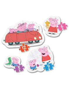 Puzzle Progresivo Familia Peppa Pig 2
