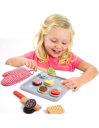 Juego de Galletas de Madera Cookies Set