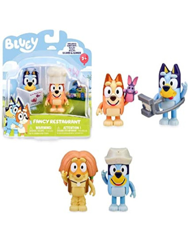 Bluey Pack 2 Figuras 