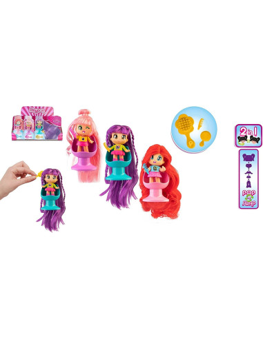 Pinypon Figura Súper Melena 3 Modelos surtidos