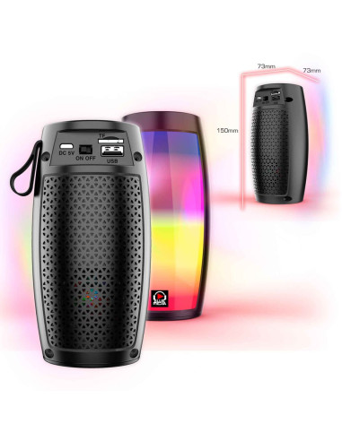 Altavoz Luminoso Conexión Bluetooth