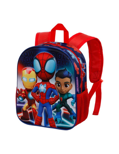 Mochila 3D Pequeña Spiderman Glow