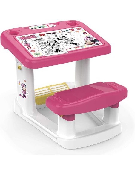 Pupitre Infantil, Incluye Láminas de Minnie Mouse