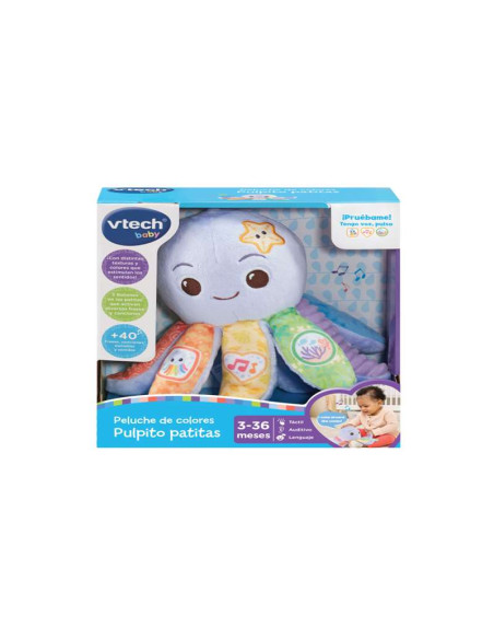 Peluche de Colores Pulpito Patita