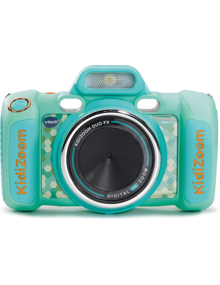 VTech - Kidizoom Duo FX Aquamarina, Cámara de Fotos Infantil