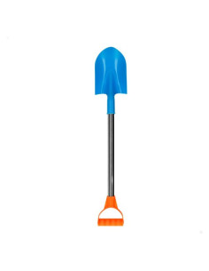 Pala playa plástico acero inoxidable 53 cm 2