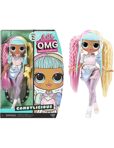 L.O.L. Surprise House of Surprises Muñeca de Moda Serie 2 - CANDYLICIOUS