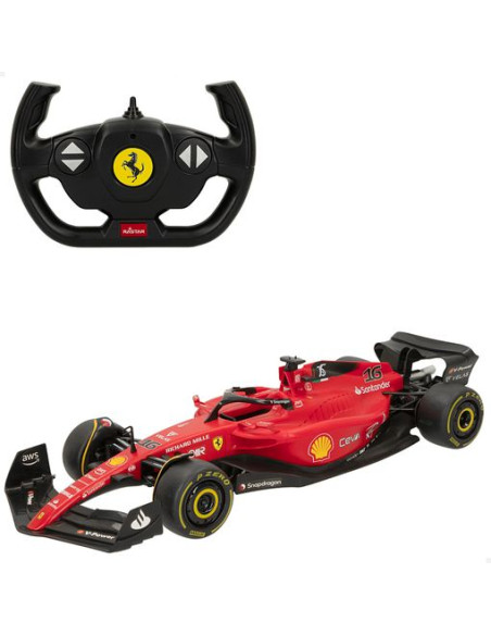 Rastar - Coche Teledirigido Fórmula 1 2022 Ferrari F1-75 Escala 1:12