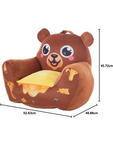 Sillón Infantil Honey Bear 52 x 48 x 51 cm