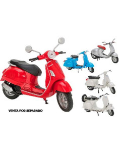 Maqueta Moto Vespa 1:18 Welly Modelos Surtidos 2