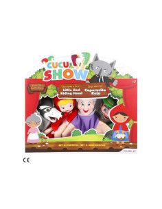 Marionetas Caperucita Roja Set 4 Piezas