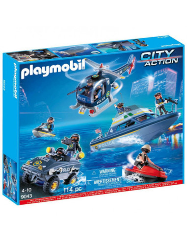 Playmobil City Action Mega Set Fuerzas Especiales - 9043