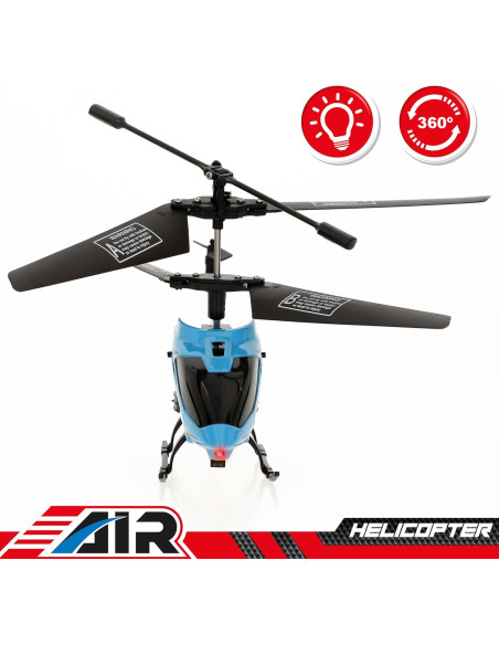 Speed & Go Helicóptero radiocontrol, 3 km/h, Distancia 8-15 Metros, 4 direcciones, 360º