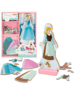 Puzzle Magnético Woomax Disney Princesas Cenicienta