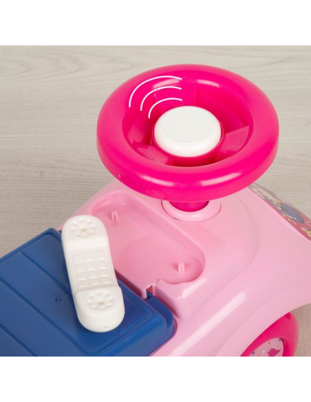Minnie - Correpasillos Bebé Máx. 15 Kg Con Bocina, Teléfono Y Asiento Abatible Para Almacenaje 43x21