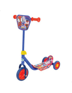 Spidey - Patinete 3 Ruedas 58x36x65-70 Cm Escudo...
