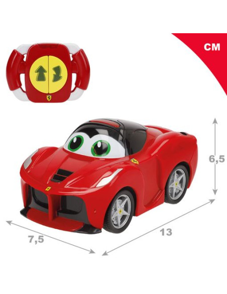 Burago - Coche Teledirigido Bebé Ferrari Licencia Oficial