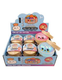 Dumpling Squishy Gel 10cm surtido