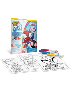 CRAYOLA - Color Wonder, Kit para colorear Spidey con 18...