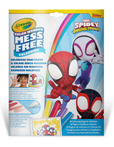 CRAYOLA - Color Wonder, Kit para colorear Spidey con 18... 2