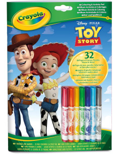 Set Libro de colorear y actividades Toy Story Crayola 2