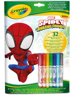 CRAYOLA - Álbum Actividades y Colorear Spidey 32 páginas... 2