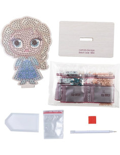 Crystal Art Buddy Elsa 12cm - Dibuja con perlas 2