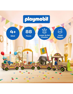 PLAYMOBIL | Tren de cumpleaños | Tren Festivo con... 2