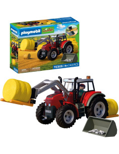 PLAYMOBIL | Country | Gran Tractor con pacas de heno 72305