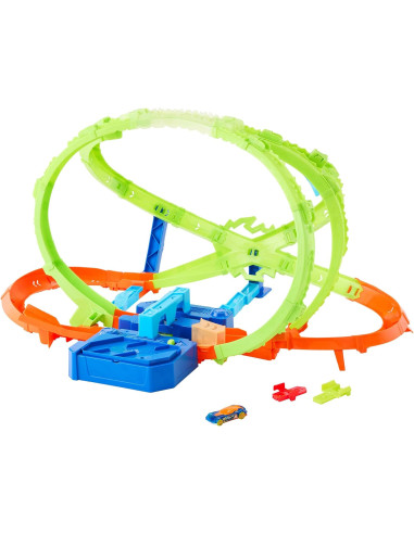 Hot Wheels Stunt Pista de Juguete Pistas...