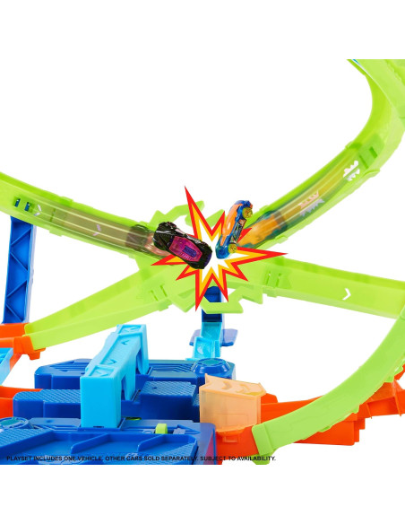 Hot Wheels Stunt Pista de Juguete Pistas Acrobáticas