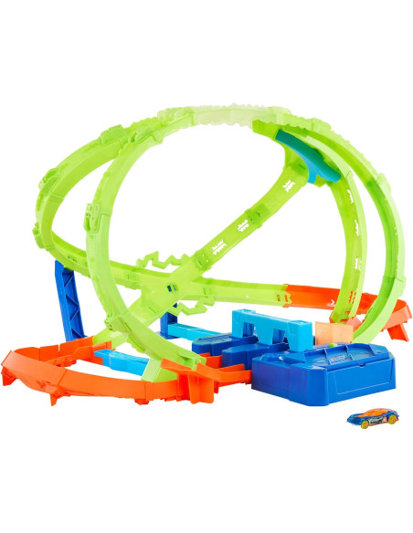 Hot Wheels Stunt Pista de Juguete Pistas Acrobáticas