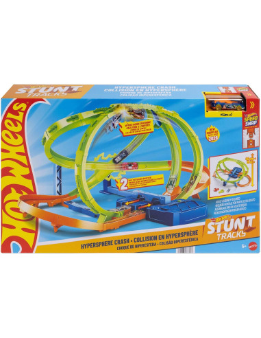 Hot Wheels Stunt Pista de Juguete Pistas...