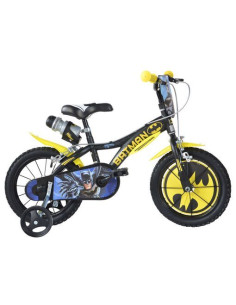 Bicicleta Niños 16 Pulgadas Batman negro de 5 a 6 años