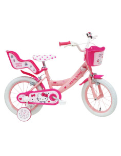 Bicicleta de niña de 14" de Denver Hello Kitty de 4 a 5 años