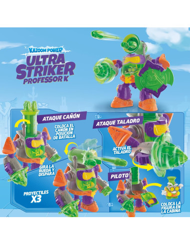 SUPERTHINGS – Robot Ultra Striker de Profesor K