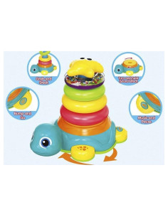 Tortuguita Apilable Musical 2 en 1 para bebés