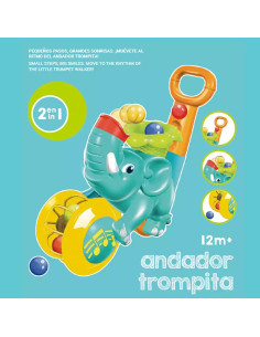 Andador Elefante Trompita 2 en 1 Infant Planet 2