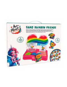 Sand Rainbow Friends Art Planet – Set de Arena Moldeable...