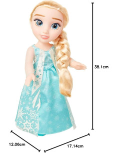 Disney Frozen – Muñeca Elsa de 38 cm de Altura – Juguete... 2