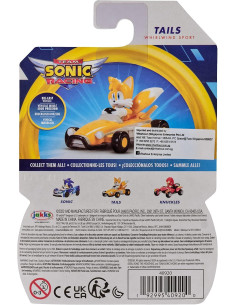 Sonic the Hedgehog 1:64 Vehículo fundido a presión |... 2